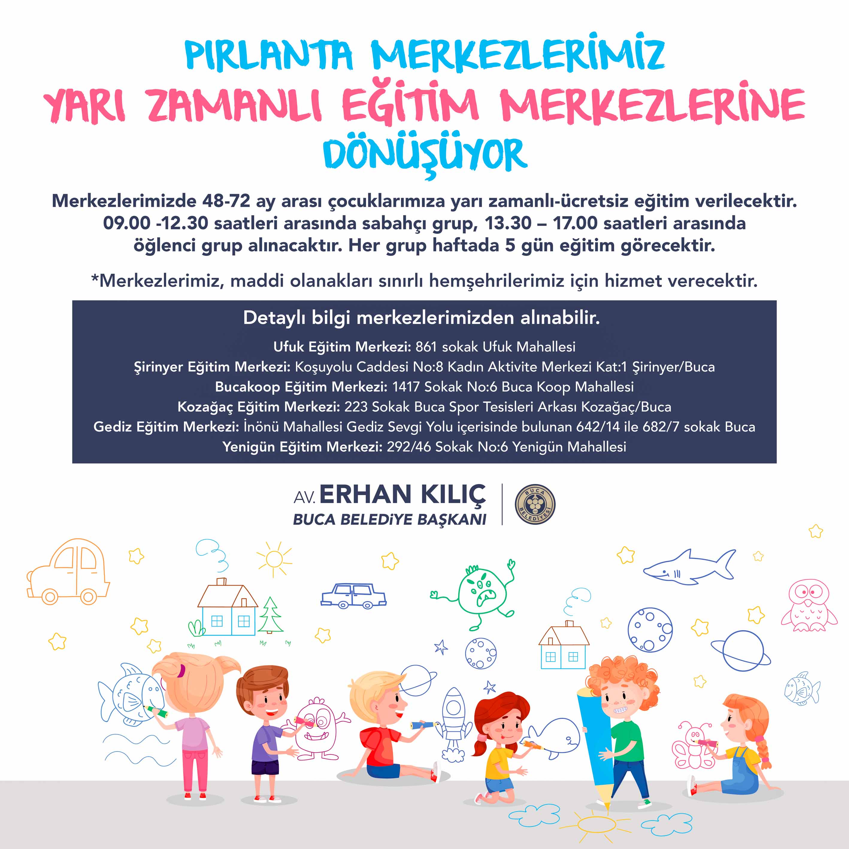 Buca’da Dar Gelirli Ailelere Müjde