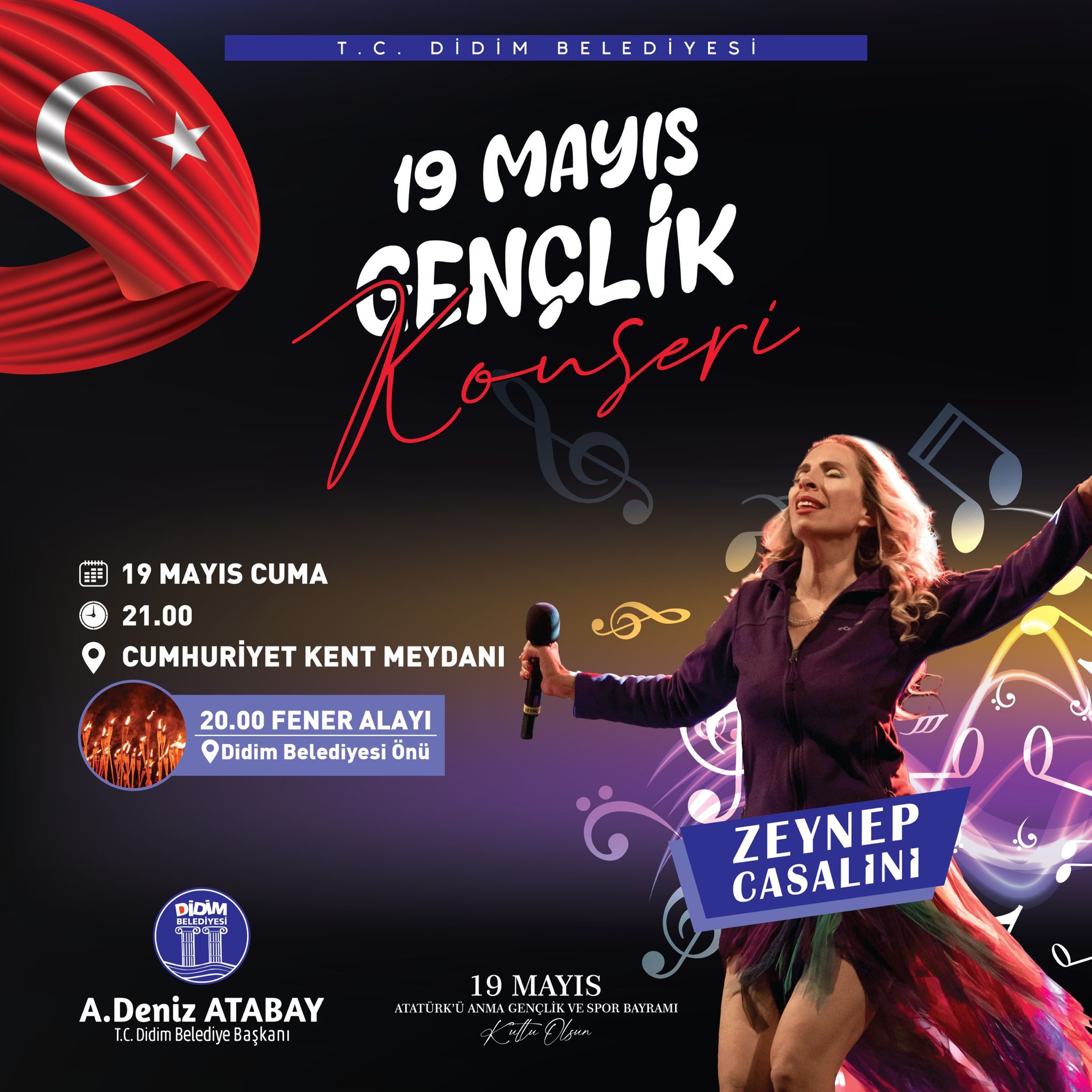 Didim'de 19 Mayıs Coşku ile kutlanacak