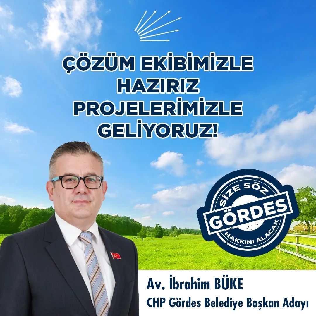 CHP Gördes Belediye Başkan Adayı İbrahim Büke'den Tarıma Dev Destek