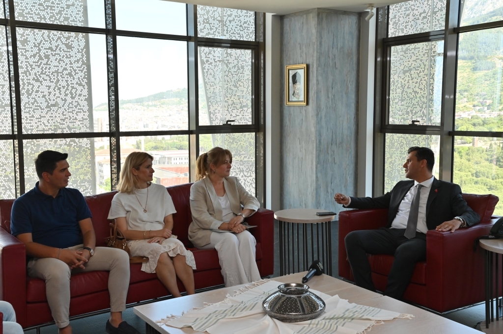 İnşaat Mühendisleri Odası'ndan Başkan Zeyrek'e Ziyaret