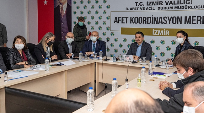 AFAD toplantısında İzmir için işbirliği vurgusu