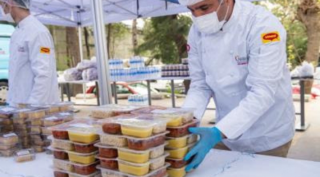 Büyükşehir’den evlere iftar sofrası servisi