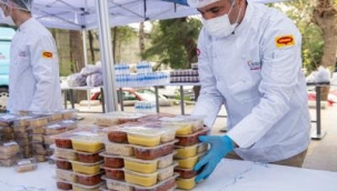 Büyükşehir’den evlere iftar sofrası servisi