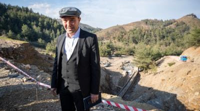 Soyer selden etkilenen Balabandere Göleti’nde inceleme yaptı