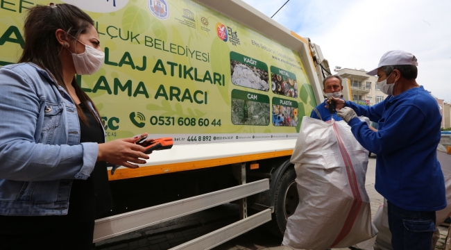 Efes selçuk’ta 2500 ton atık geri dönüştürülecek