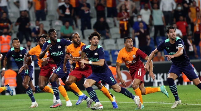 Galatasaray'dan Şampiyonlar Ligi'ne veda