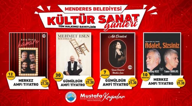 Menderes’te Kültür Sanat Günleri