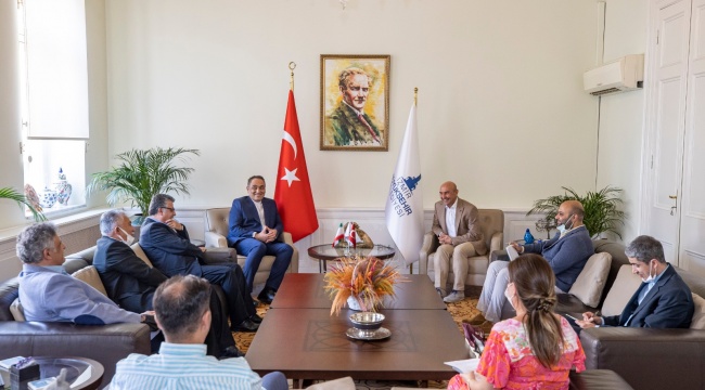 Başkan Soyer İran'ın İstanbul Başkonsolosunu ağırladı