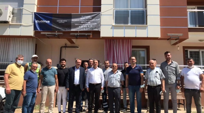 Beydağ'da İlk Doğalgaz Verildi 