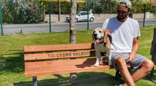 Çeşme’de köpeklere özel ‘Pati Park’