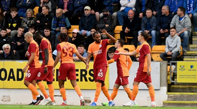 Galatasaray, St. Johnsone'ı 4-2 mağlup etti