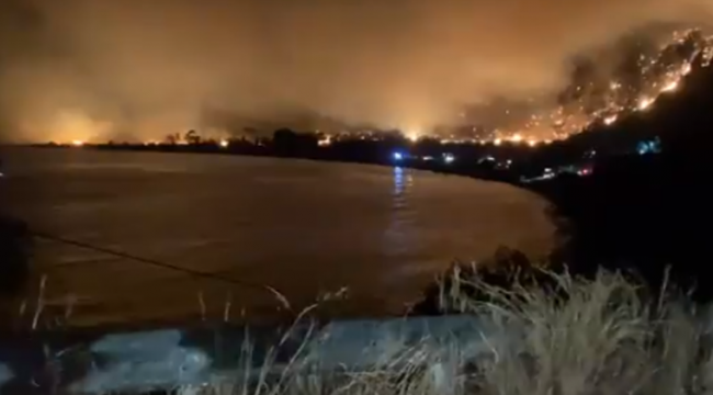 Milas Çökertme&#039;deki yangının son durumu