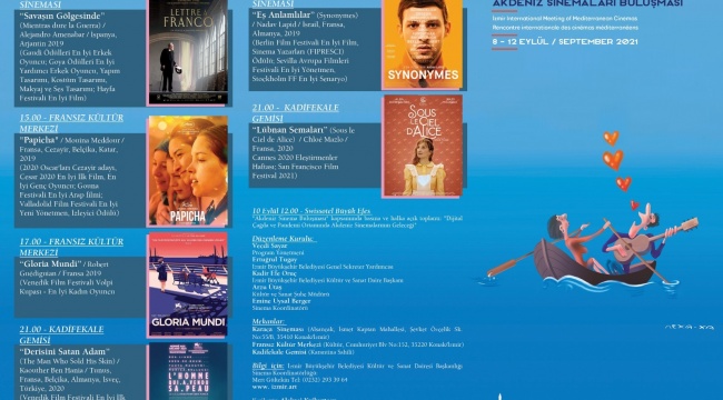 Akdeniz Sinemaları İzmir’de Buluşuyor