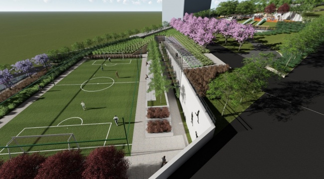 Bayraklı Körfez Mahallesi’nde 8 dönüm alana park kuruluyor: Yeşil alan da var, futbol sahası da