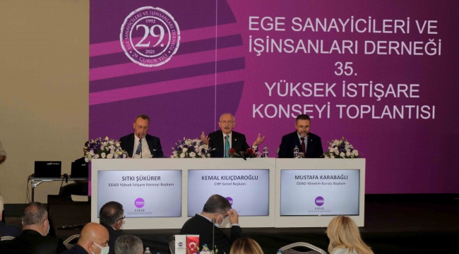 ESİAD Kılıçdaroğlu’nu ağırladı: “Türkiye’ye 6 ay içinde nefes aldırırız”