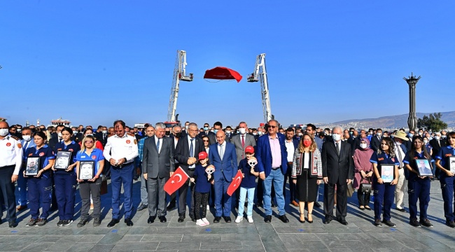 İtfaiye Teşkilatı’nın 98’inci Kuruluş Yıldönümü Töreni