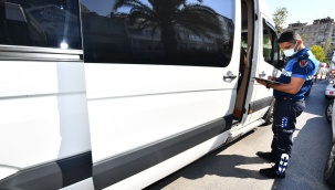 İzmir zabıtasından öğrenci servislerine sıkı denetim