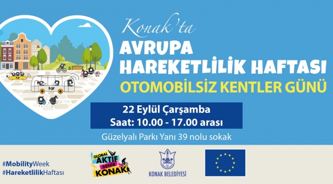 Konak'ta Avrupa Hareketlilik Haftası