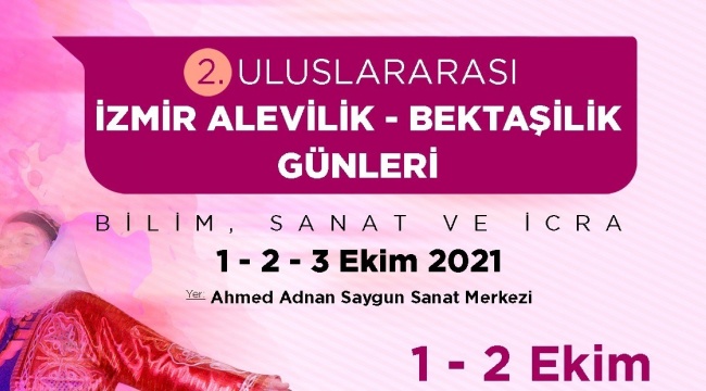 Uluslararası İzmir Alevilik Bektaşilik Günleri Başlıyor