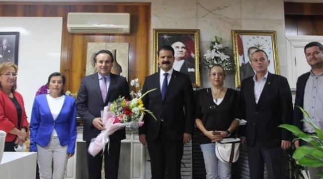 CHP Konak'tan Yeni Kaymakam Ziyareti