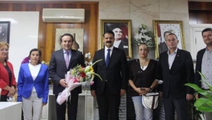 CHP Konak'tan Yeni Kaymakam Ziyareti