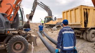 Çiğli'de Heyelanı Tetikleyebilecek Yüzey Suları Kontrol Altına Alınıyor