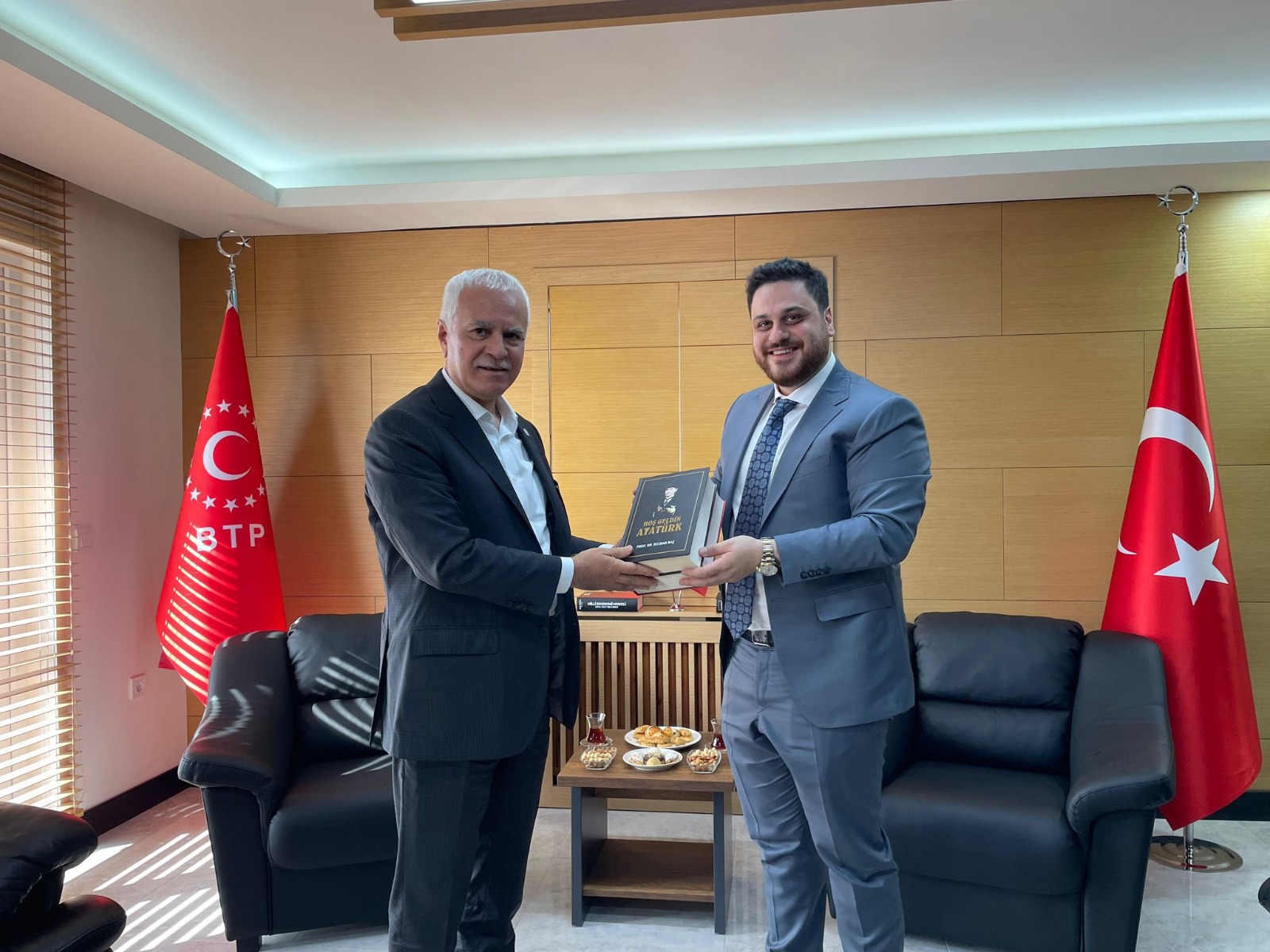 İYİ Parti’den Bağımsız Türkiye Partisi’ne ziyaret