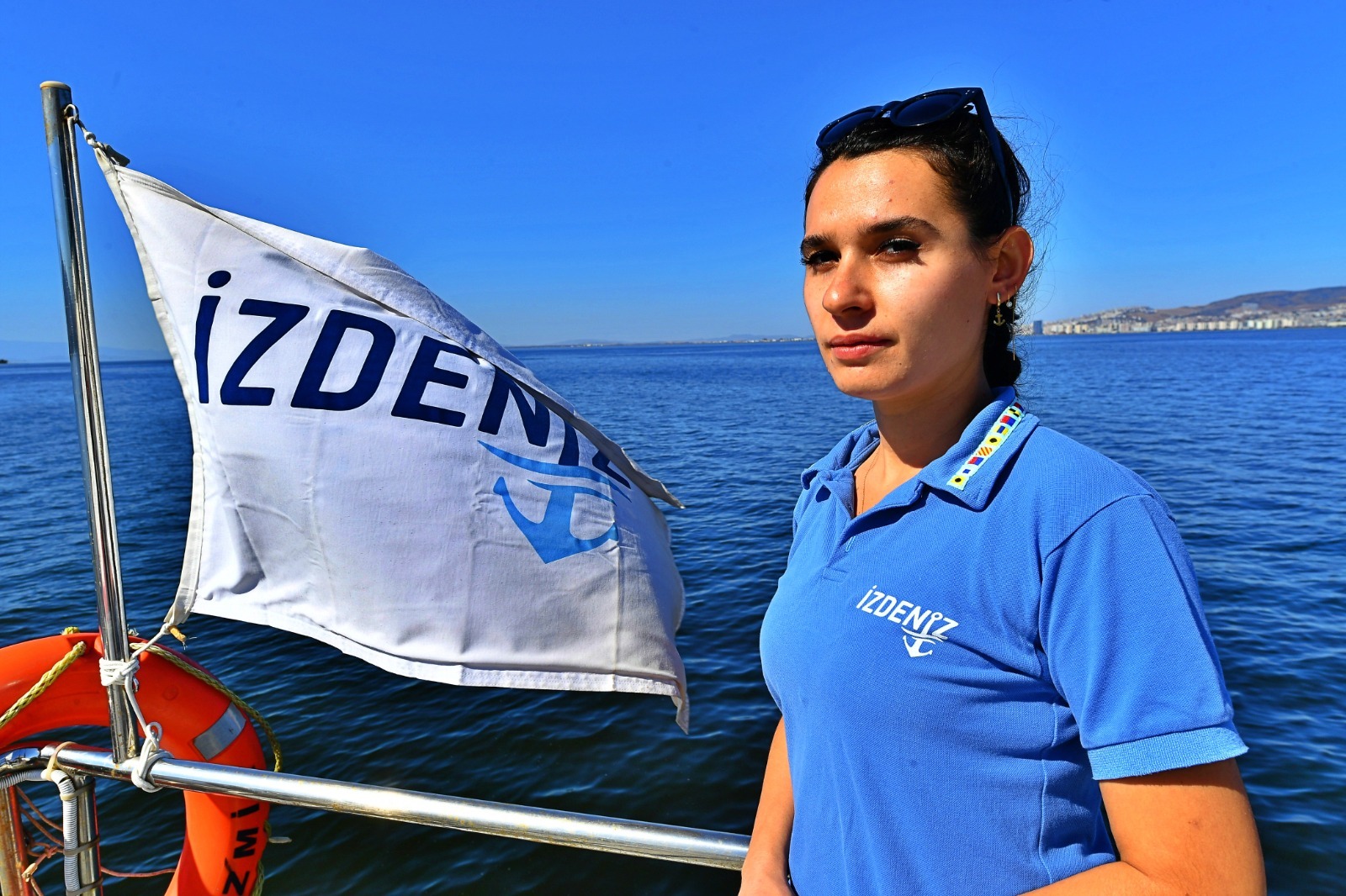 İZDENİZ'in İlk Kadın Güverte Personeli