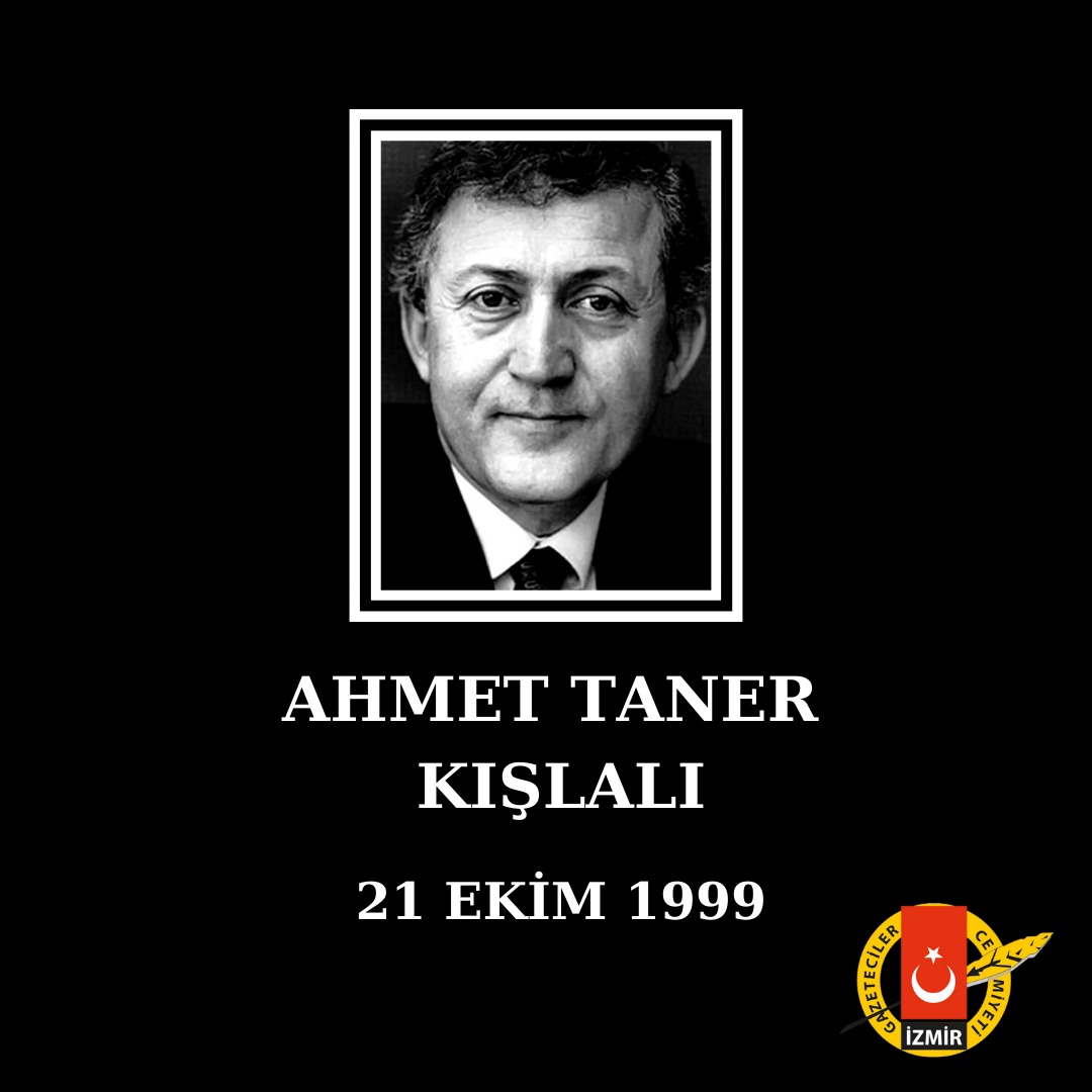 İzmir Gazeteciler Cemiyeti'nden Ahmet Taner Kışlalı'ya Saygı Duruşu