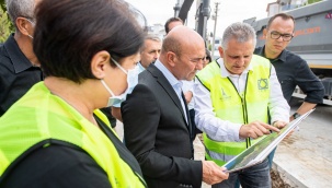 İZSU'nun Seferihisar'da Süren 120 Milyon Liralık Yatırımı İncelendi