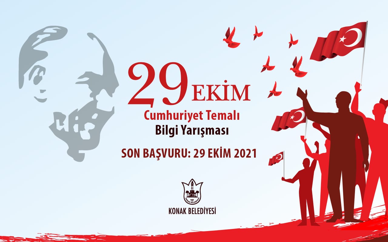Konak'tan Cumhuriyet Bayramı'na Özel Bilgi Yarışması
