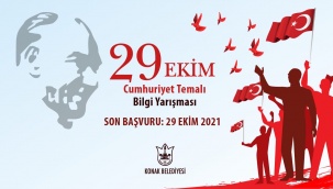 Konak'tan Cumhuriyet Bayramı'na Özel Bilgi Yarışması