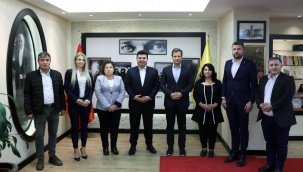 Yücel'den Buca Belediyesi'ne Ziyaret