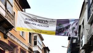 Alsancak Bornova Sokağı Artık Yayaların