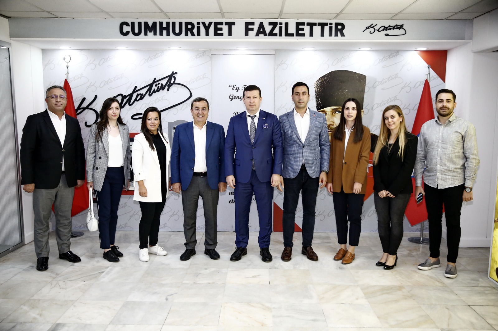 Başkan Batur'dan Yeşilay'a Destek