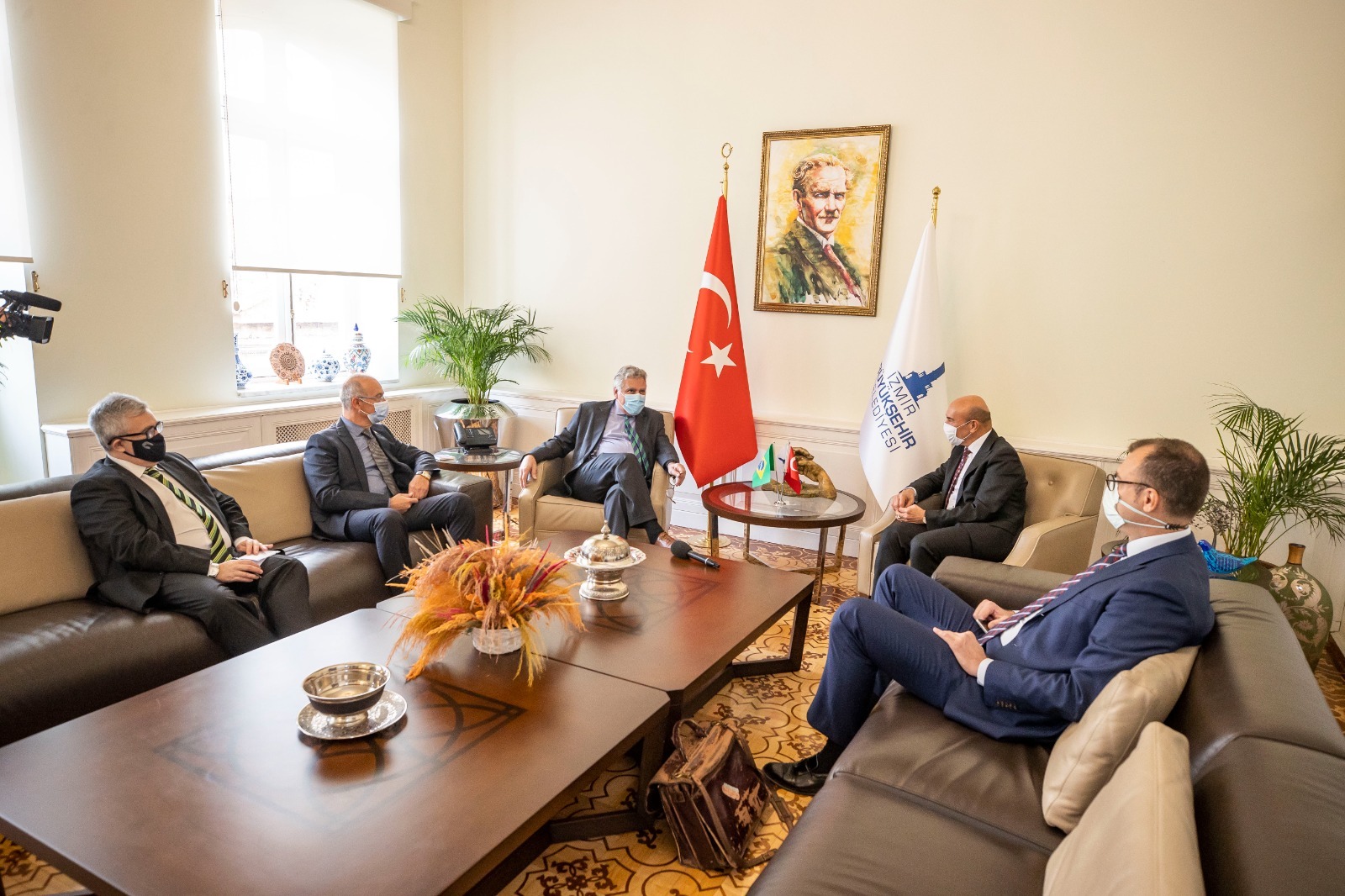 Brezilya Türkiye İşbirliği Görüşmeleri İzmir'de Yapıldı