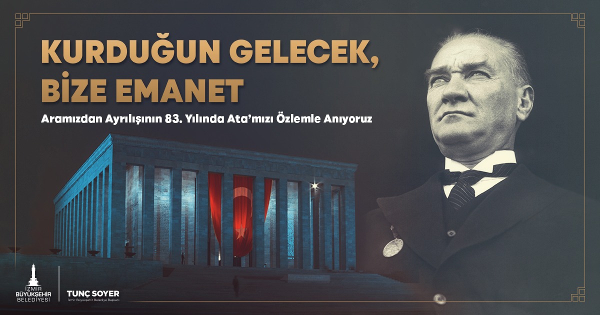 İzmir Ata'sını Anacak