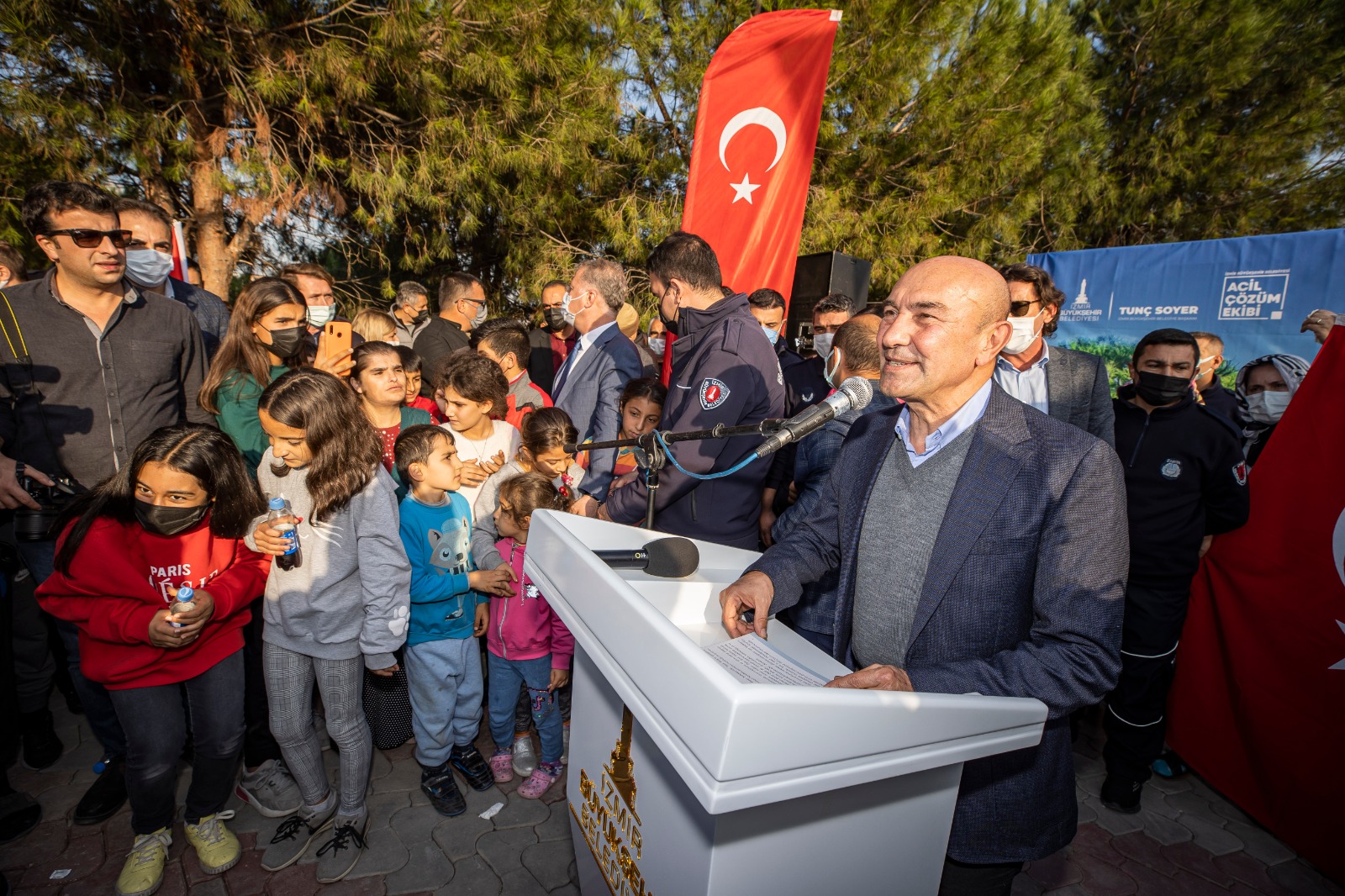 “Kanımızın son damlasına kadar emrinizdeyiz”