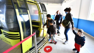 Miniklerin Teleferik Ziyareti