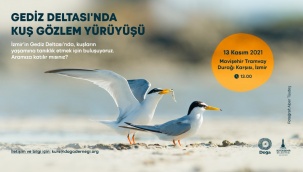 UNESCO Adayı Gediz Deltası'nda Kuş Gözlem Yürüyüşü