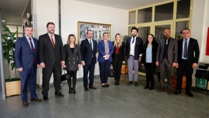Aydın Barosu'ndan Çerçioğlu'na Nezaket Ziyareti