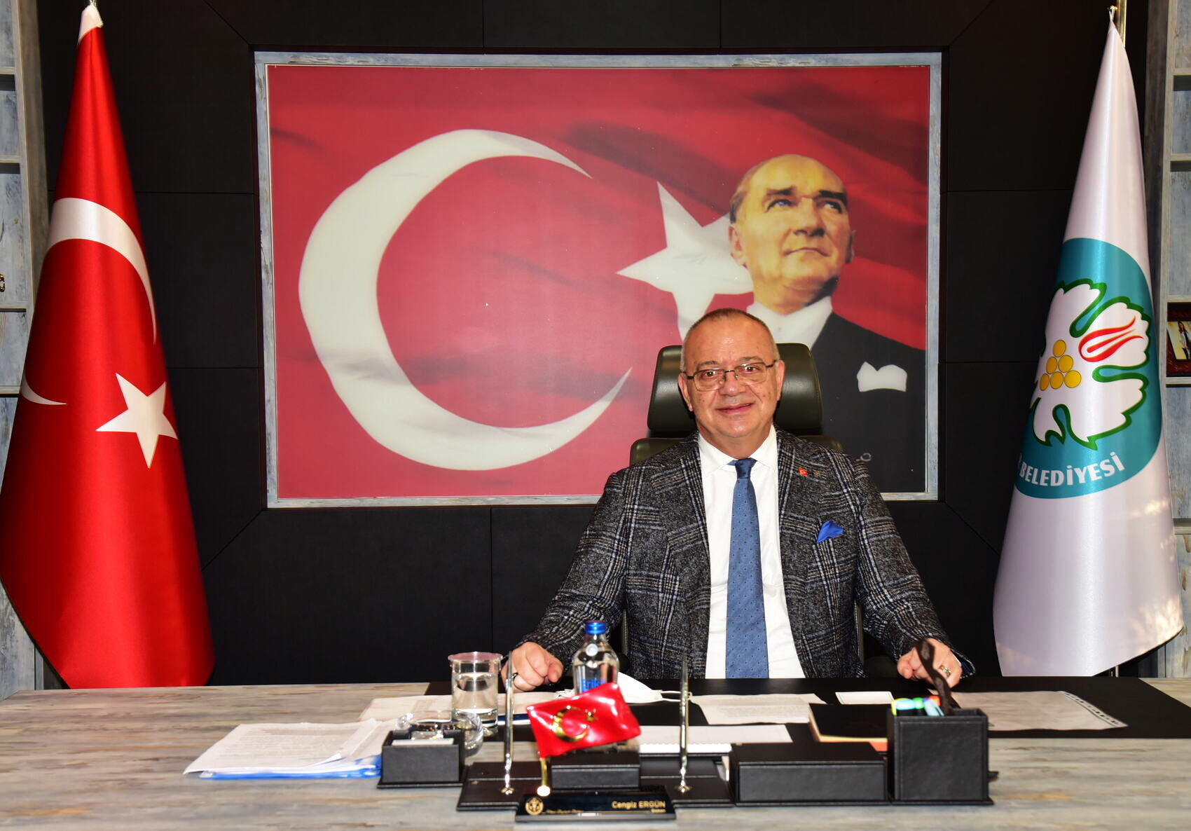 Başkan Ergün, Manisalıların Yeni Yılını Kutladı