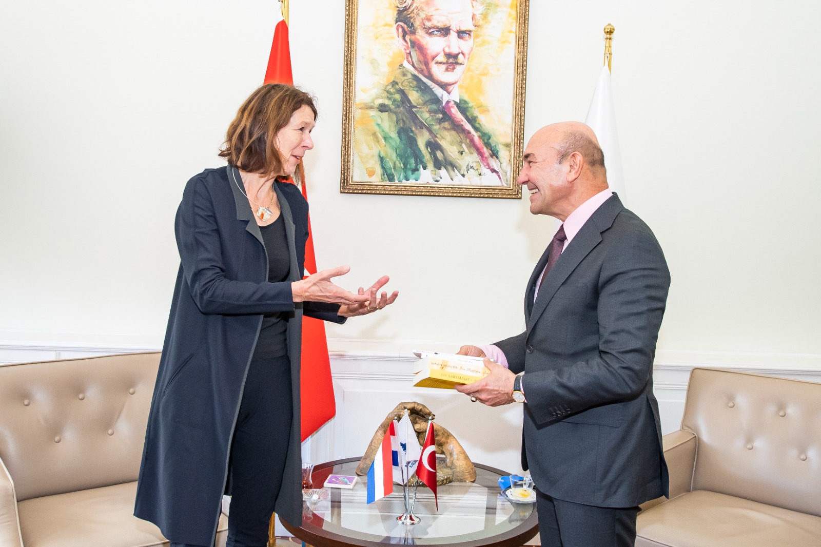Başkan Soyer, Hollanda Büyükelçisi Kwaasteniet’i Ağırladı