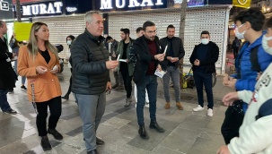 CHP Karşıyaka Gençlerinden Ekonomi Yöntemine Mumlu Tepki