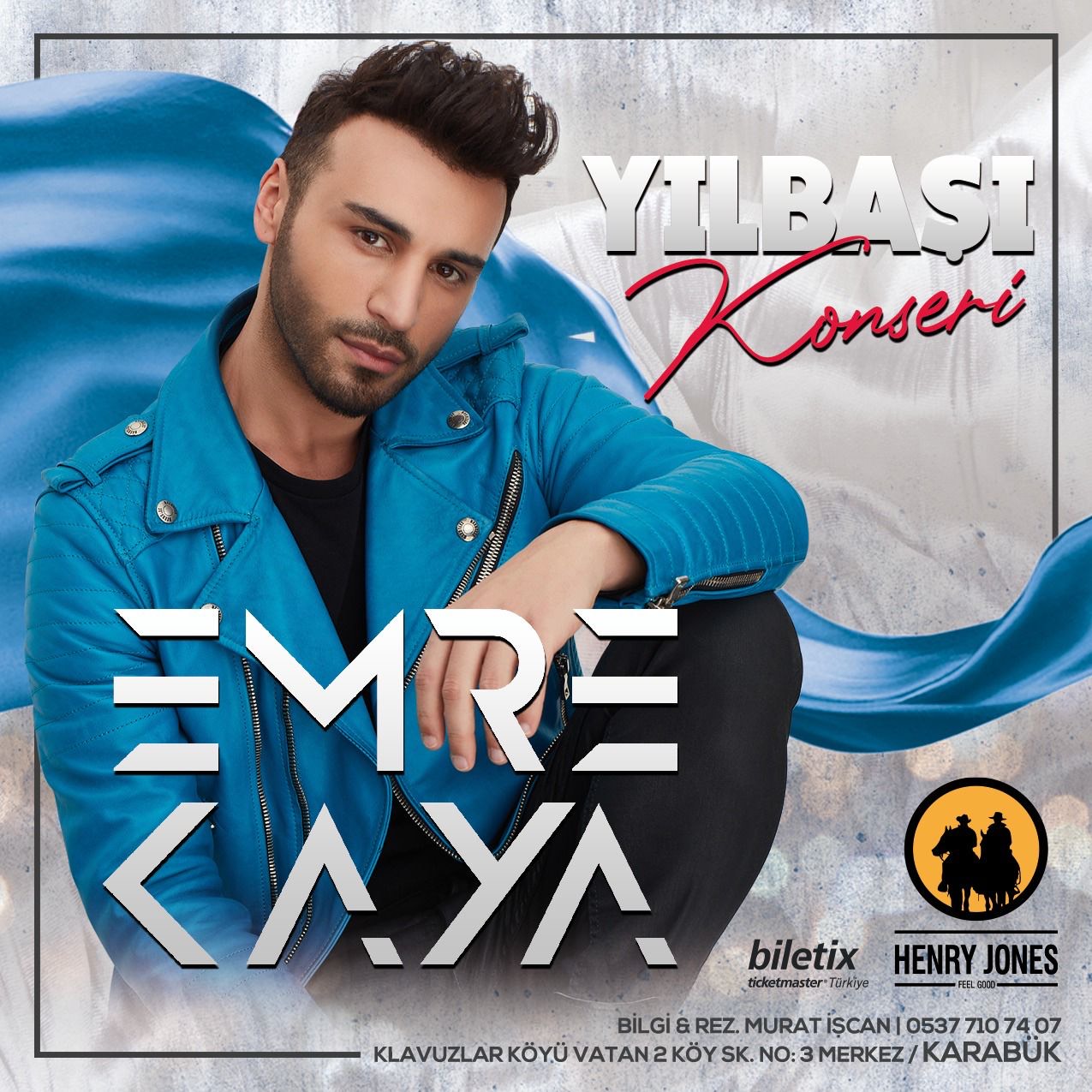 Emre Kaya Yeni Yılda Karabük’te Sahne Alacak