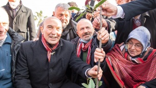 İkizdere fidanları İzmir’de Turuncu Bahçe’ye dikildi