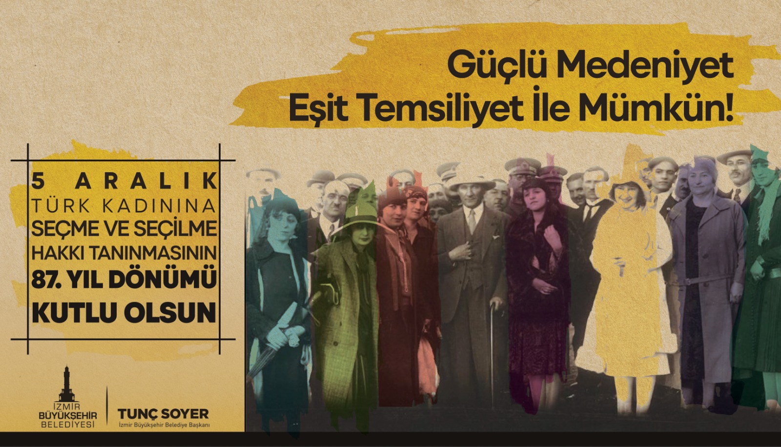 İzmir’de Kadınlar “Temsilde Eşitlik” İçin Yürüyecek
