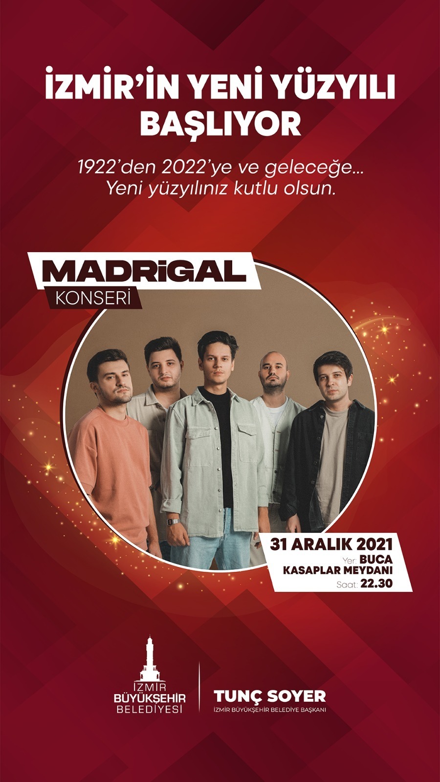İzmir’de Yılbaşı Gecesi Dört İlçede Dört Konser
