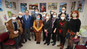 Kaymakam Ve Başkan Batur’dan İleri Yaş’ın Kursiyerlerine Yeni Yıl Ziyareti