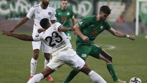 Manisa FK Bursa Deplasmanından Puanla Dönmeyi Başardı